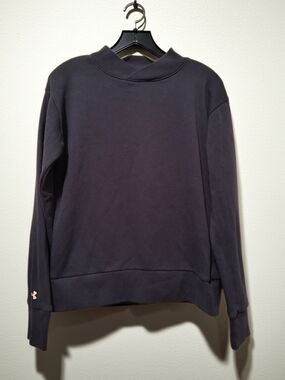Under Armour Women's Crewneck Sweatshirt - Navy Blue